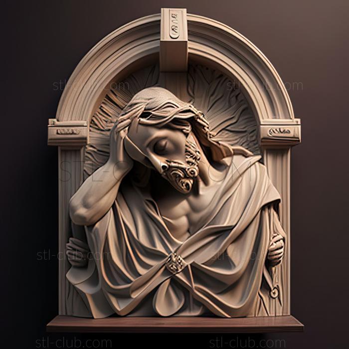 3D model st jesus (STL)